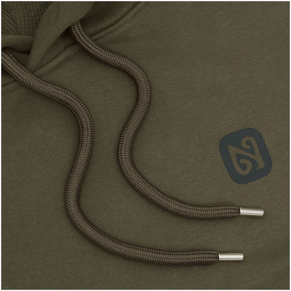 2025 Nyord Logo Hoodie AM001 - Dark Green Olive